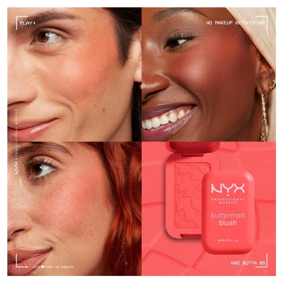 NYX Buttermelt Blush Shade: Had Butta 🆕 Hot Orange 🧡